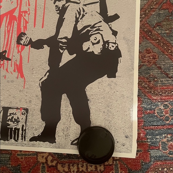Banksy Genius Or Vandal An Unauthorized Exhibition Poster Liberty - LA Exhibit - Picture 2 of 7